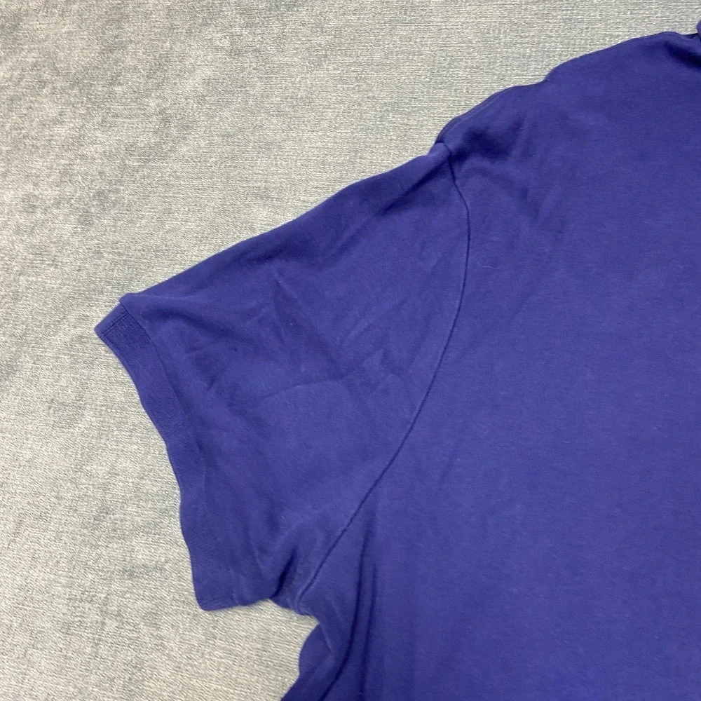 Polo Ralph Lauren Shirt Mens XL Blue Pony Logo Performance Golf Custom Slim Fit